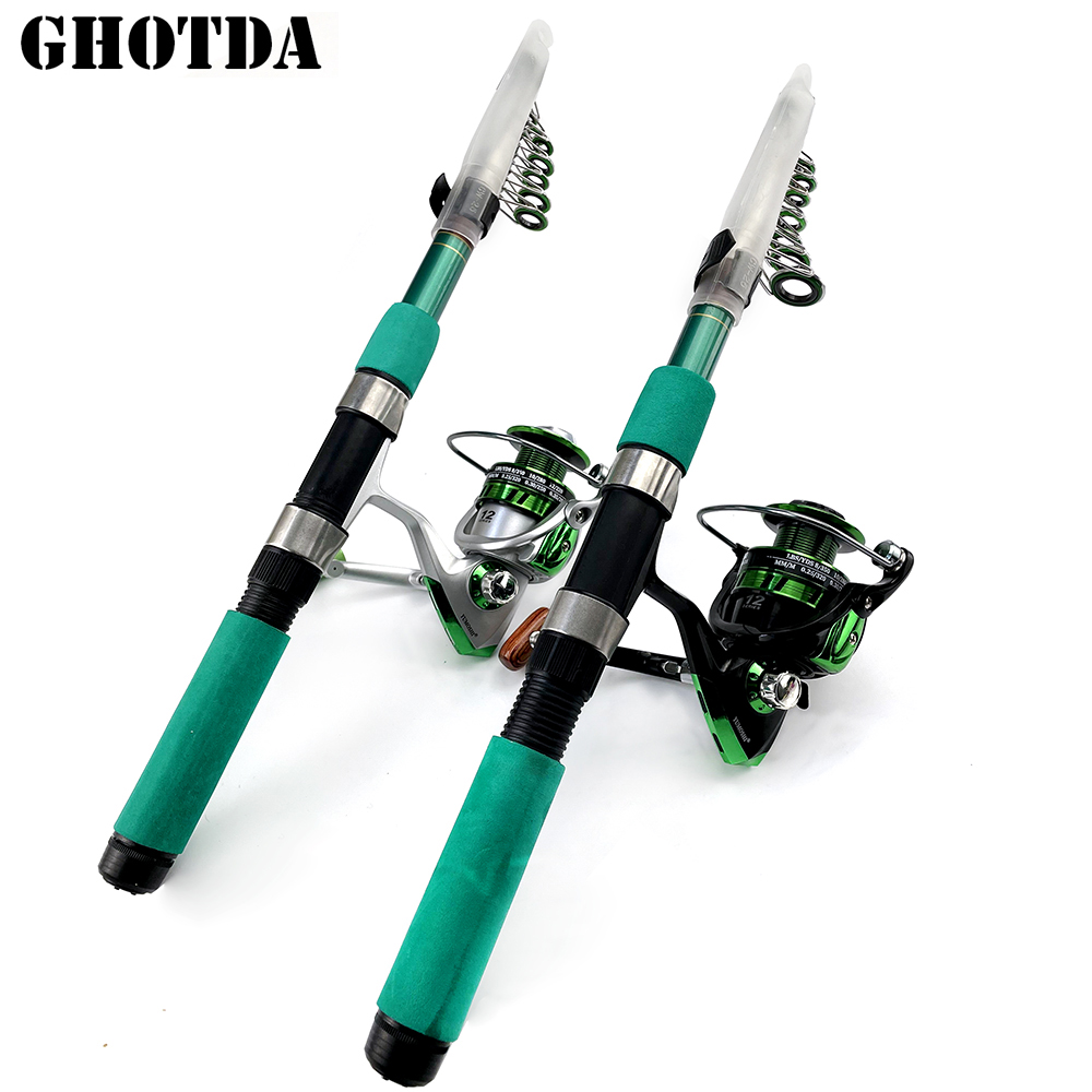 Fishing Rod Spinning - Set joran pancing laut Super keras,