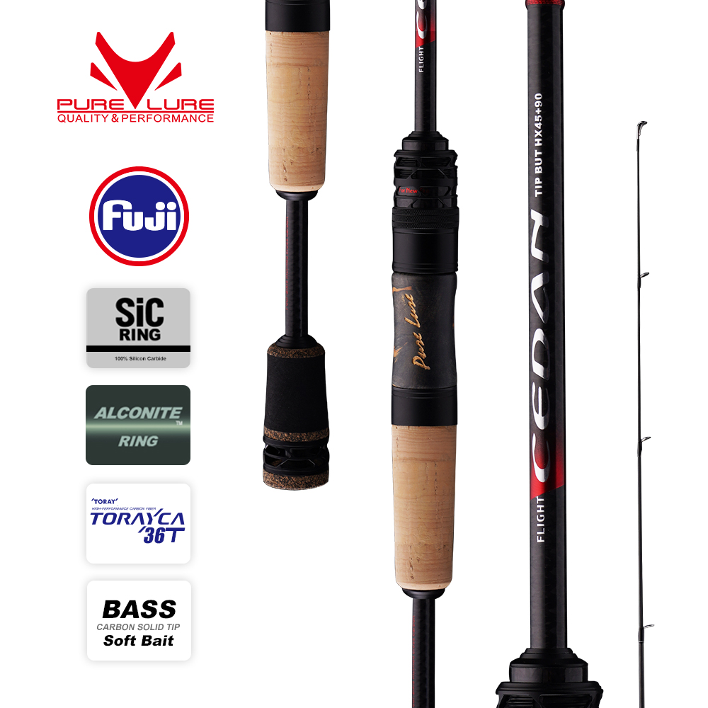Kastking Reel Zephyr - PURELURE joran pancing ujung padat Bass