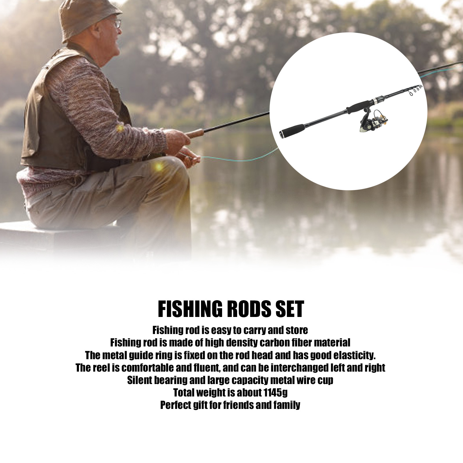 Fishing Rod Combo - Set Kombo Joran dan Reel Pancing,