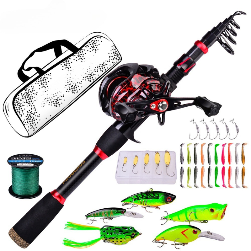 Fishing Rod Combo - Kombo Joran dan Reel Baitcasting Serat