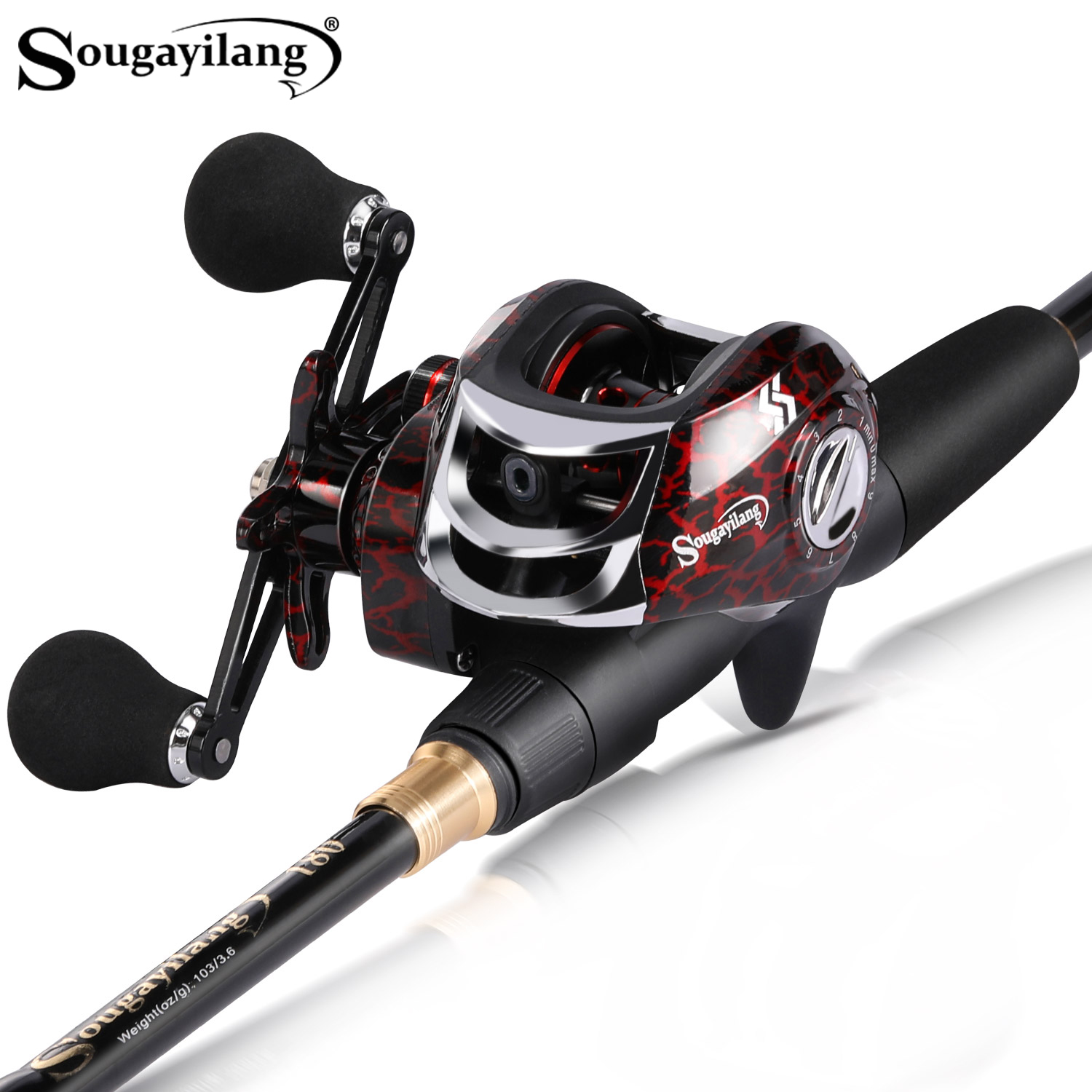 Fishing Rod Combo - Sougayilang Joran Pancing Karbon Ringan Teleskopik