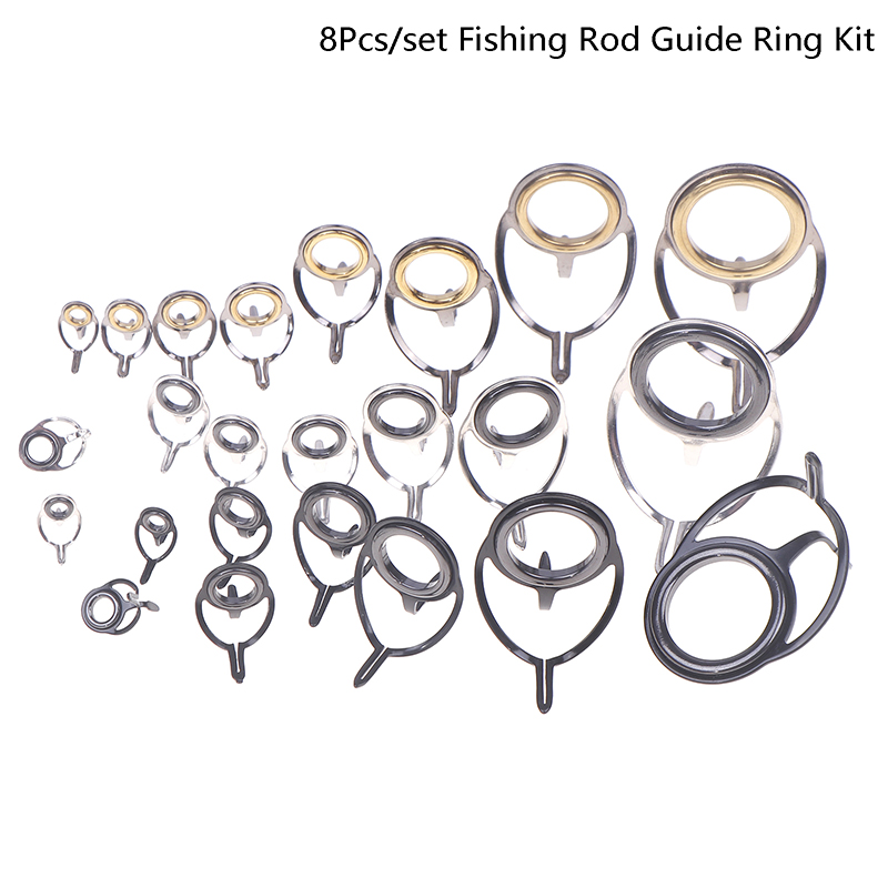 8Pcs Perlengkapan Memancing Se - Fishing Rod Repair Kit ulasan dan harga