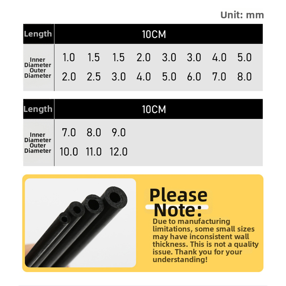 Tabung Serat Karbon Berongga H - Fishing Rod Tip Replacement ulasan dan harga