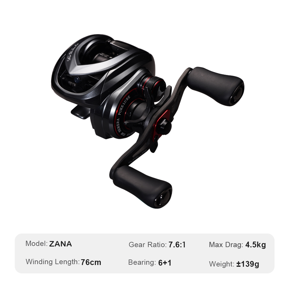 PURELURE ZANA 139g Bingkai Alo - Abu Garcia Reel Max ulasan dan harga