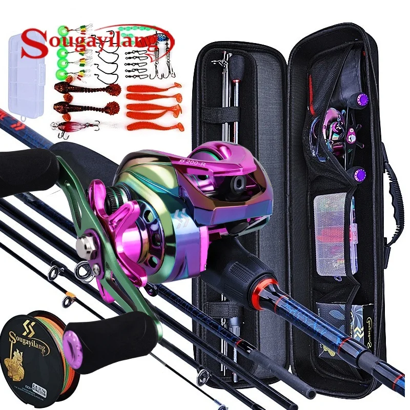 Sougayilang joran dan gulungan - Fishing Rod Combo ulasan dan harga