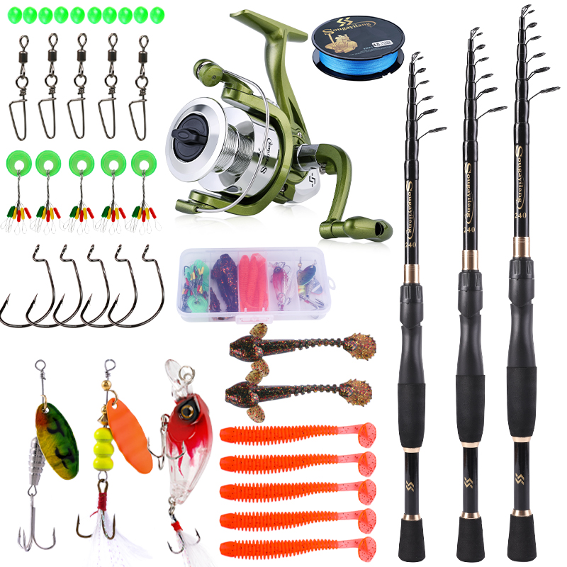 Sougayilang Set Kombo pancing  - Fishing Rod Combo ulasan dan harga